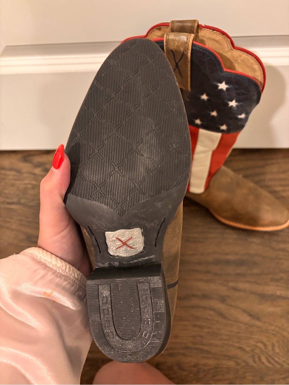 NWT Twisted X American Flag Western Cowgirl Boots - Picture 5 of 5